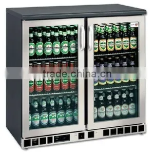 Double Door Bar Bottle Cooler, S/S Finish thumbnail-1