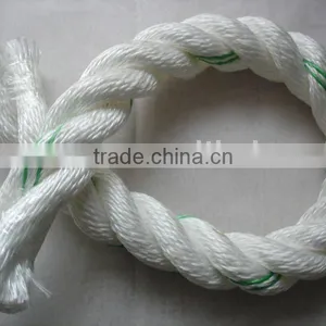 White With Green Fleck Twisted Rope thumbnail-1