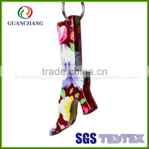 Promotion Custom High Heels Beer Bottle Opener Keychain thumbnail-2