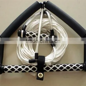 1/2'' Green Color PE Material Braided Water Ski Rope With Printed Handle thumbnail-2