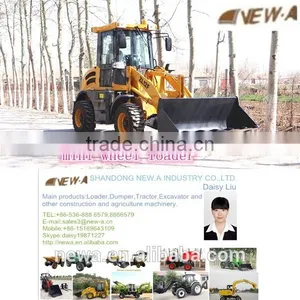 2016 Hot Sale 1.2tons Hydraulic Transmission Wheel Loaders thumbnail-4