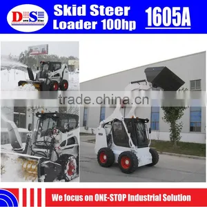 Hydraulic Joystick Skid Steer Loader 1605A WECAN Skid Steer Tires 12x16.5 thumbnail-4