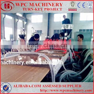 Qingdao Hegu WPC Door Board Making Machine With CE thumbnail-1
