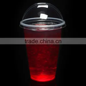 Plastic Cold Drinking Cup With Dome Lid thumbnail-5
