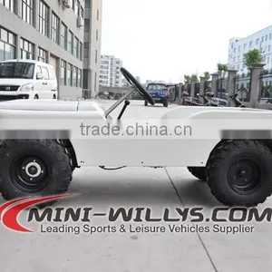 CE Approved White 110CC Mini Jeep thumbnail-2