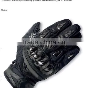 Soft Quality Assured Low Price Full Finger Racing Motorbike Gloves thumbnail-2