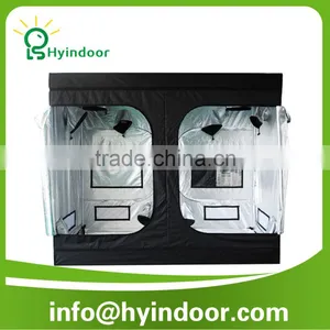 200x200x200 cm Plug and Growing Tent Indoor Box 2 x 2 x 2 m Mylar Home & Room Dark thumbnail-1