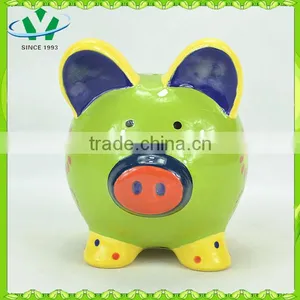 2015 Wholesale Ceramic Piggy Banks for Kids thumbnail-3