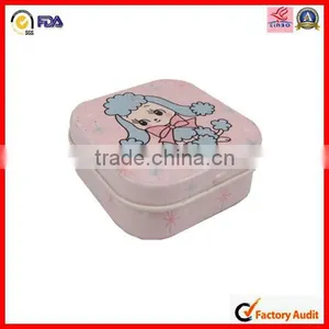 Manufacturer Metal Chocolate Heart Shape Tin Case thumbnail-1