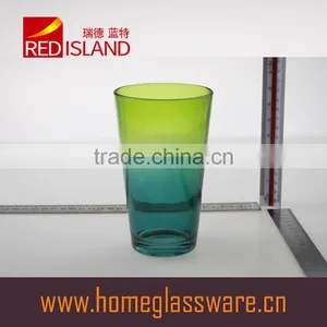 480ml Classic Color Sprayed Glass Cup for Drinking thumbnail-1