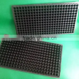 Deep Plastic Seedling Growing Tray Breeding Tray for Greenhouses thumbnail-1