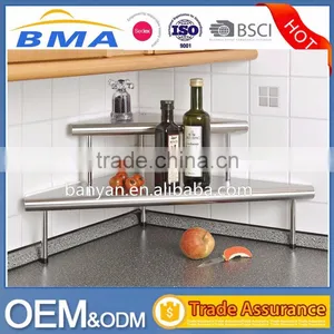 Amazon Hot Selling Stainless Steel Storage Shelf Kitchen Rack thumbnail-1