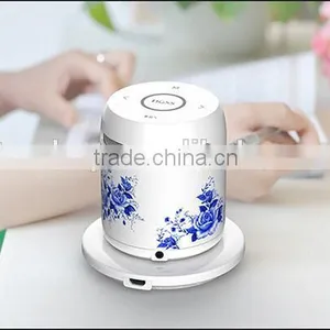 New Design Ceramics Wireless Charger Bluetooth/NFC Speaker Wireless Card Reader Bluetooth Ceramics Speaker thumbnail-2
