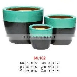 Vietnam Indoor Ceramic Flower Pottery thumbnail-1