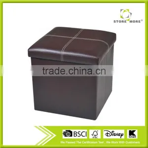 Folding Storage Ottoman, 14.9 by 14.9 by 14.9 Inches thumbnail-2