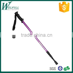 Trek Poles Aluminum, Internal Lock, PP Grip, 3 Sections SZ15523 thumbnail-1