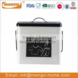 White Powder Coating Metal Food Storage Bin thumbnail-6