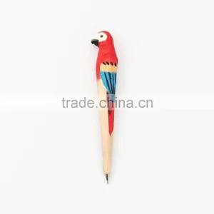 China New Design Popular Bird-shaped Wooden Stationery thumbnail-1