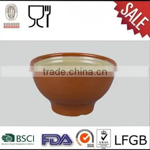 Two Tone Melamine Chinese Style Small Round Rice Bowl,Salad Bowl thumbnail-1