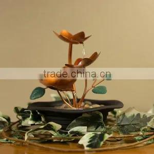 Blossom Cascading Tabletop Fountain With LED Light thumbnail-1