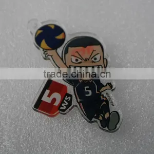 Custom Transfer Printing Plexiglass Acrylic Charm and Pendants thumbnail-3