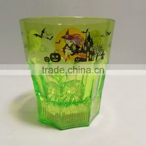 Hot Sales New Design Plastic Led Flashing Halloween Decor With Halloween Cup thumbnail-2