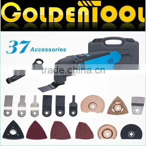Hot 37pcs 220w Multi-Purpose Cutting Oscillating Vibrating Electric Power Tool Mini Multi Blade Rip Saw thumbnail-1