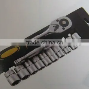 13PCS 1/4"Dr .SOCKET SETS thumbnail-1