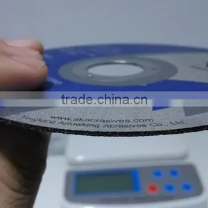4.5" 115x1x22.2mm Flat Resin Cutting Wheel for Metal thumbnail-3