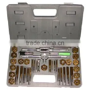 21pcs/40pcs/60pcs/110pcs GCR15,HSS Hand Tap & Die Set thumbnail-2