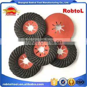 5" 125MM Semiflex Grinding Disc Wheel Abrasive Silicon Carbide Aluminium Oxide Sanding Fibre Disc Resin Sand Wheel thumbnail-1