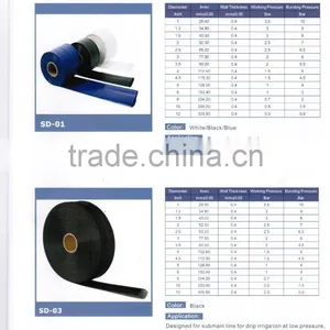 PE Plastic Drip Irrigation Lay Flat Hose thumbnail-2