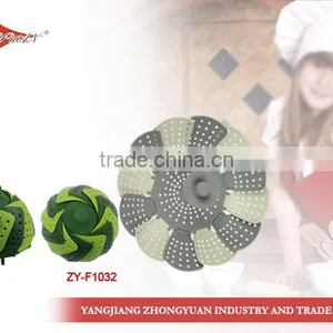 Plastic Foldable and Collapsible Steamer Good Tools for Steaming thumbnail-1