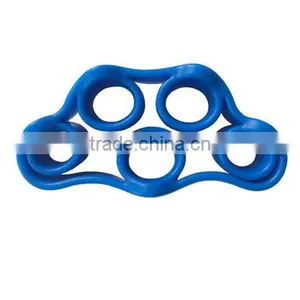 Silicone Exerciser Grips Strength Wrist Finger Stretcher Hand Resistant Trainer thumbnail-5