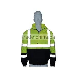 Hi Vis 3M Reflective Tape Hoodies Jacket thumbnail-3
