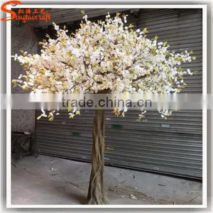 Songtao Supplier Hot Sale Mini Plastic Cherry Blossoms Trees Decoration Tree thumbnail-5
