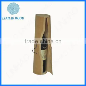 Present Packaging Wine Wooden Box With Handle thumbnail-3