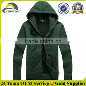 Fashion Man Custom Blank Zip up Hoodies Cheap thumbnail-1