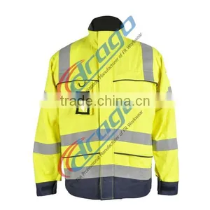EN 11611 Permenent Fire Resistant Anti-static Modacrylic Clothing thumbnail-1