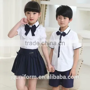 2016 Latest Dress Designs Unisex School Uniforms Children Wholesale, School Uniforms Colours thumbnail-4