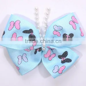 Hi-ana Ribbon 199 Butterfly Print Ribbon Animal Print Ribbon Printed Grosgrain Ribbon thumbnail-3