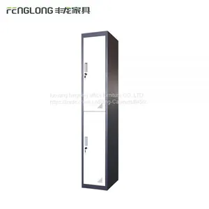 Hot Selling 2 Doors Steel Storage Locker Cabinet for Clothes thumbnail-2