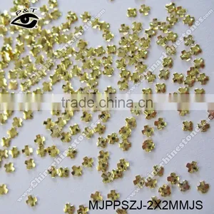 Small Size Nail Studs 2x2mm Gold Cross Studs for Nail Art Decorations thumbnail-2