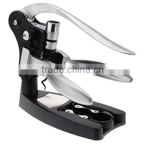 Rabbit Shape Red Wine Opener Tool Kit Cork Bottle Tire Corkscrew Collar Pourer Gift Set With Bo Wine Accessory thumbnail-2