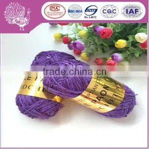 Salable Mesh Yarn for Scarf Reflective Yarn for Knitting thumbnail-3