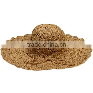 Wholesale Fedora Straw Hat thumbnail-3