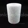 Flameless Silver Glitter Surface Treatment LED Pillar Candles With Toggle Switch thumbnail-1