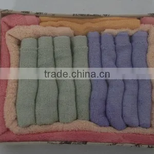 Solid Color Bamboo Cotton Towel Within Giftbox thumbnail-6