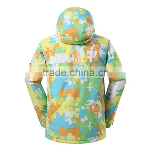 Yellow Ski Jacket Colorful Ski Jackets Active Snowboard Jacket thumbnail-3