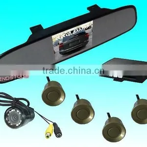 Wireless Car Rearview Camera Video Parking Sensor With Built-in 3.5inch TFT Moniter thumbnail-1